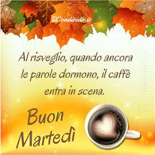 parole di amore buon martedi