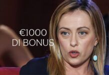1000 euro di bonus
