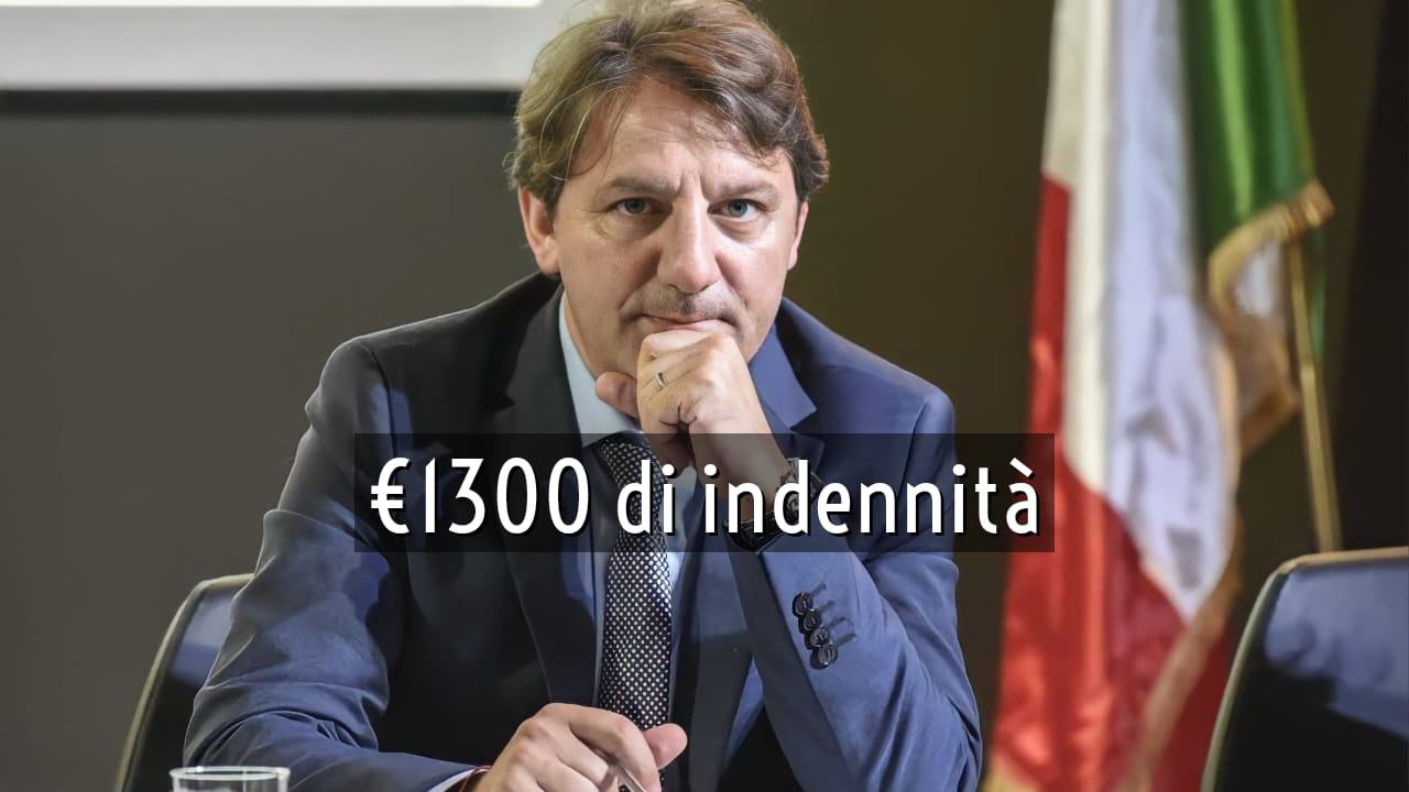 1300 euro di indennità