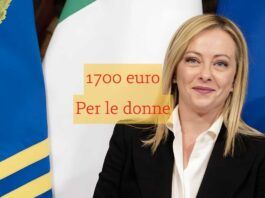 1700 euro per le donne