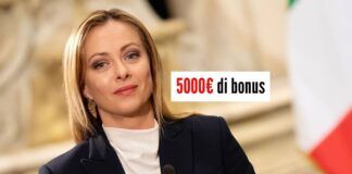 5000€ di bonus