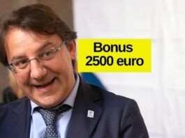 Bonus 2500 euro