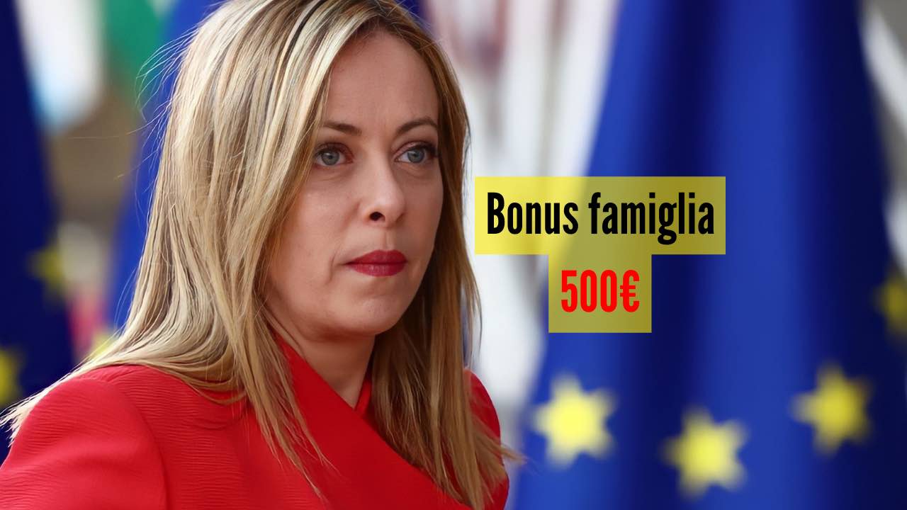 Bonus famiglia 500 euro