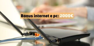 Bonus internet e pc
