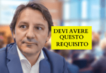 Devi avere questo requisito
