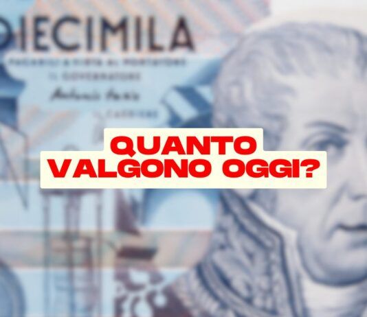 10 mila lire Alessandro Volta