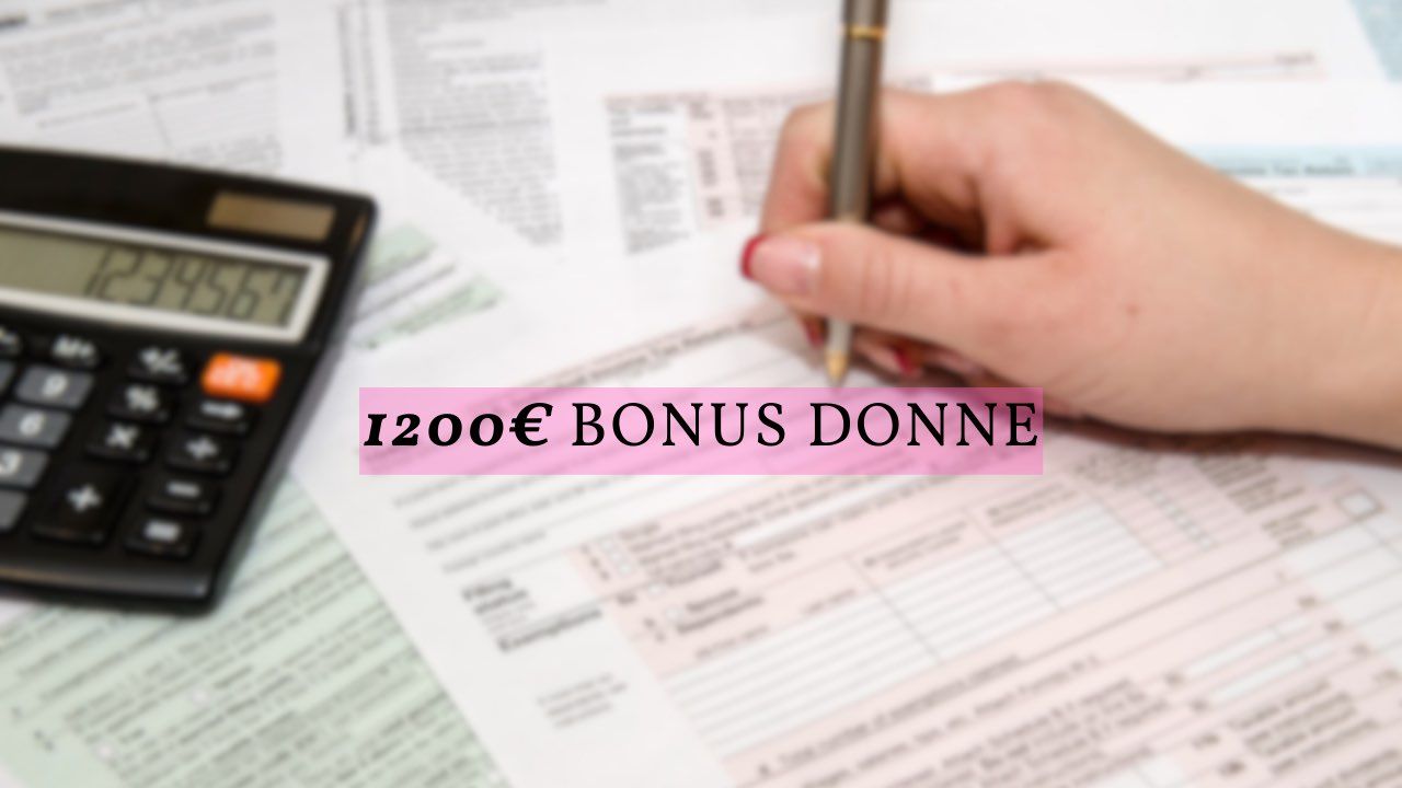 Bonus donne 1200