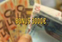 Bonus 3000 euro