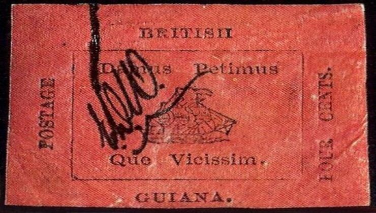British Guiana One-Cent Magenta