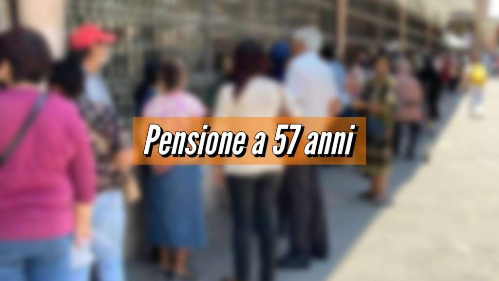 Fila di persone