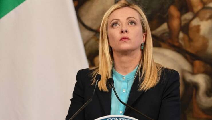 La premier Giorgia Meloni