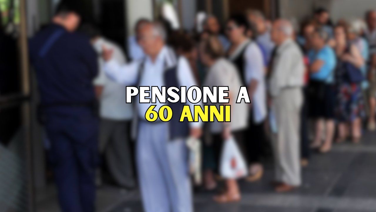 Pensionati in coda