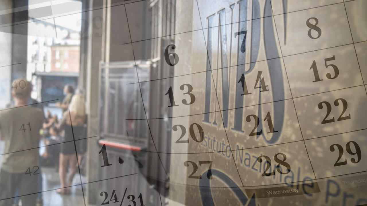 Sede INPS e calendario