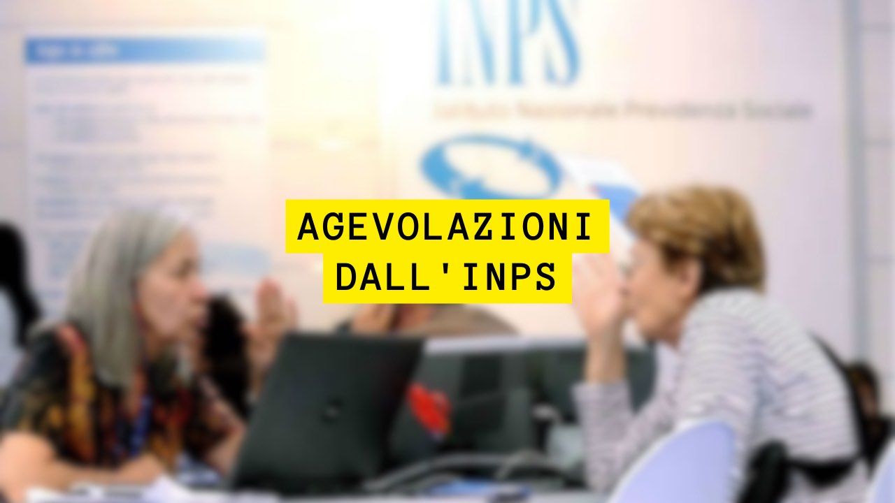 agevolazioni dall'INPS