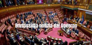 Governo brutta notizia