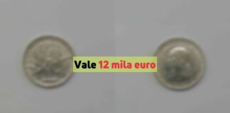 Moneta da 12 mila euro