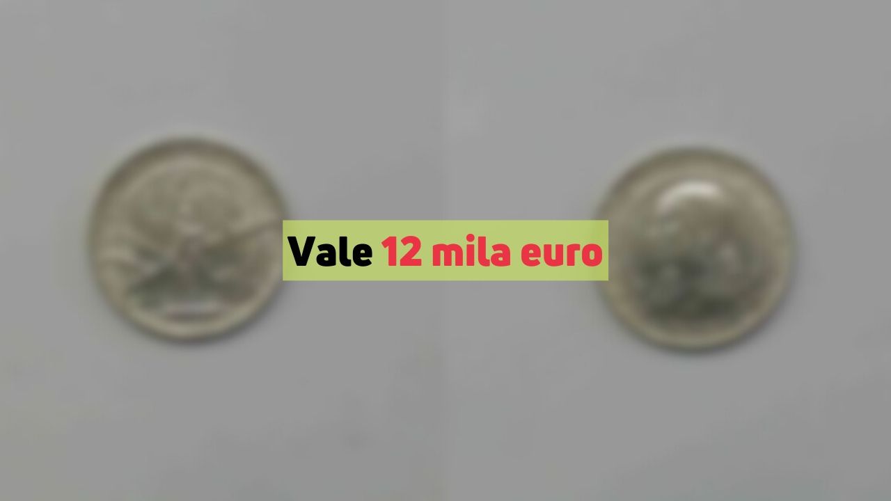 Moneta da 12 mila euro