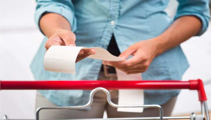 Scontrino più alto con la truffa del carrello