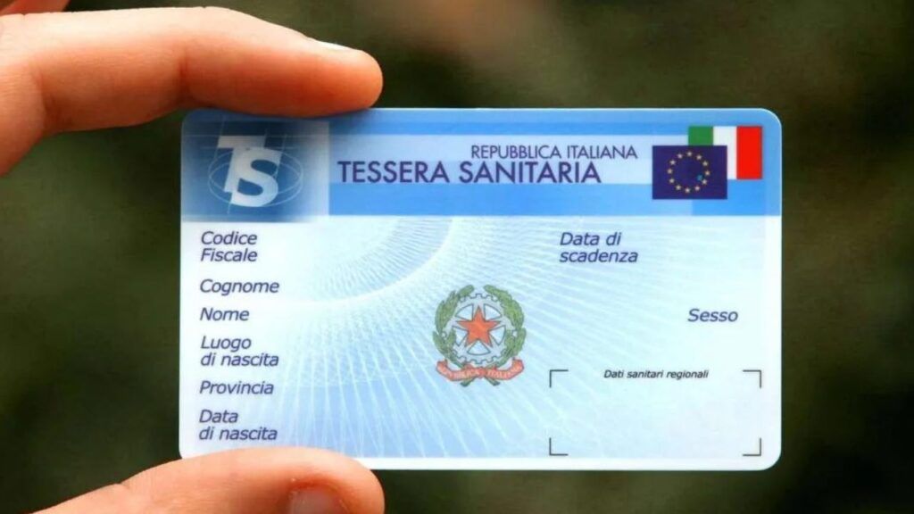 Tessera sanitaria Tessera sanitaria