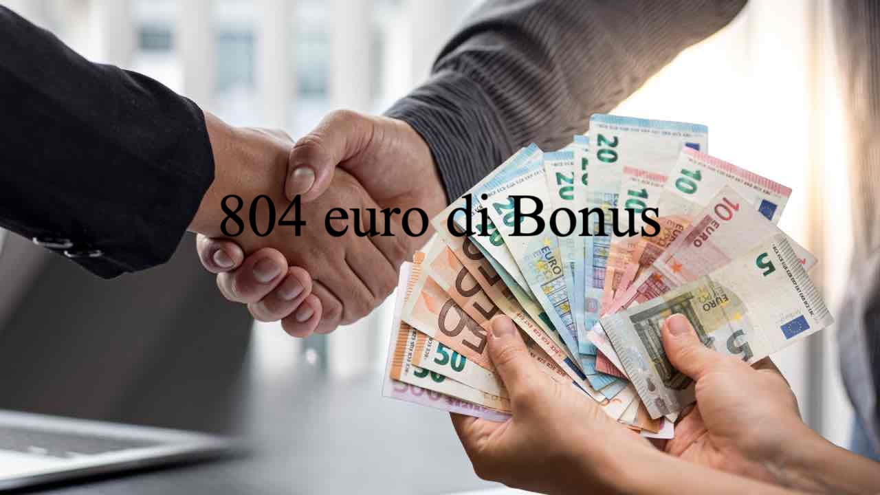 804 euro di bonus
