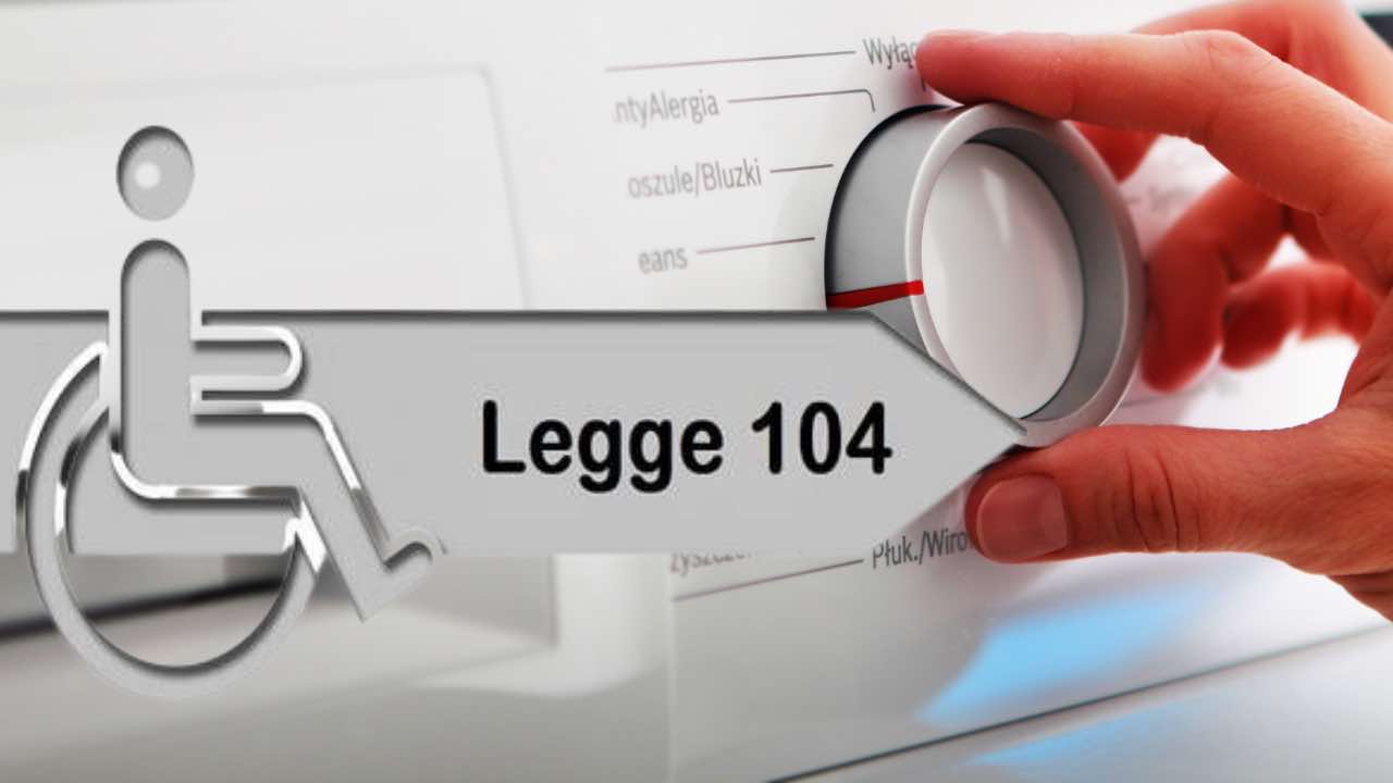 legge 104 e lavatrice