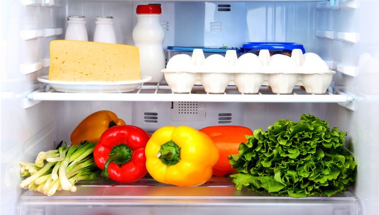 Alimenti nel frigorifero