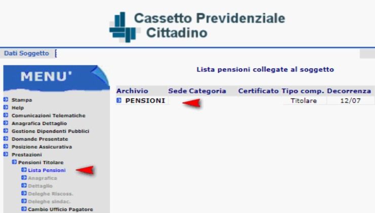 Come verificare pensione di agosto Come verificare pensione di agosto
