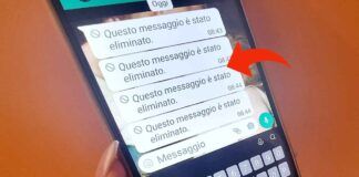 Messaggi eliminati