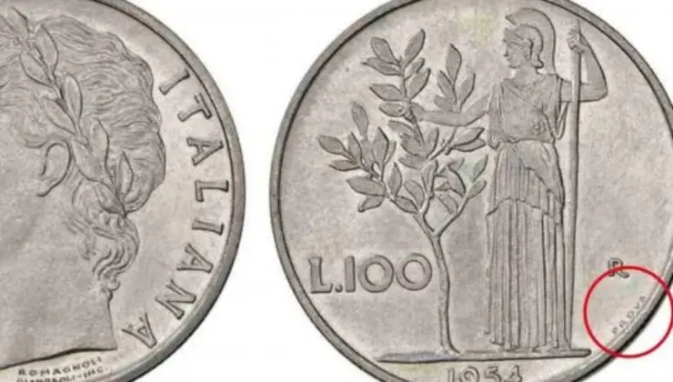 Monete da 100 lire dal valore di 100.000 euro