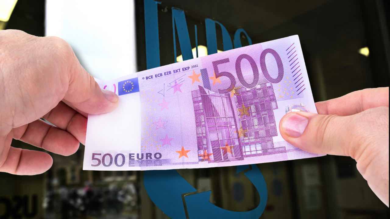 banconota euro INPS