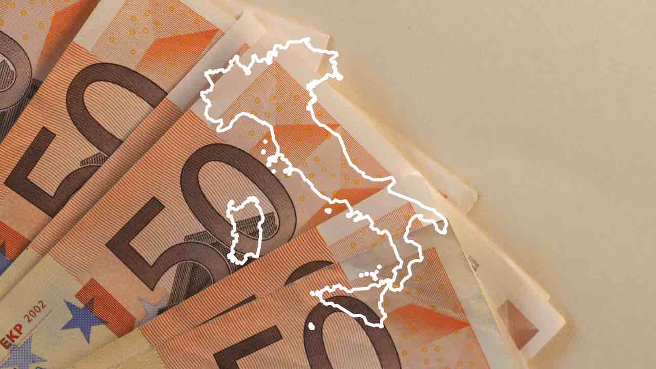 banconote euro e Italia