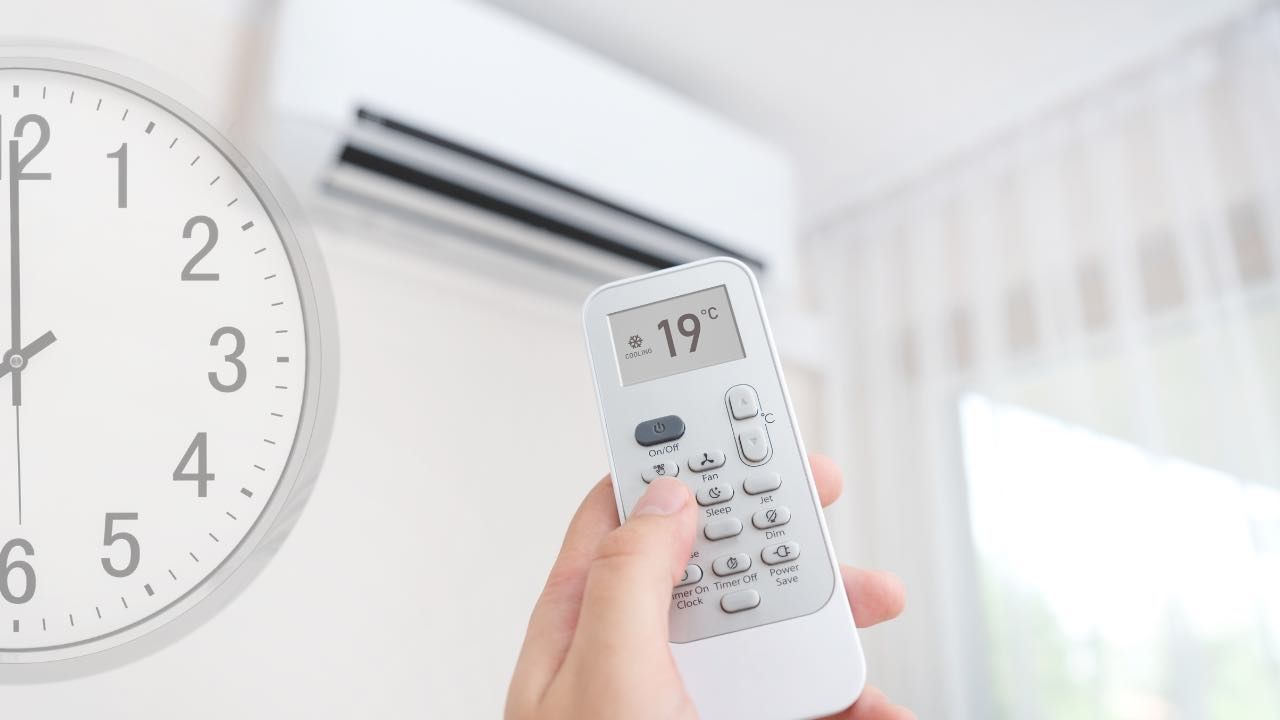 Air conditioning, only if you turn it on at this time, you will save on bills: set the time