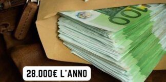 28.000 euro l'anno