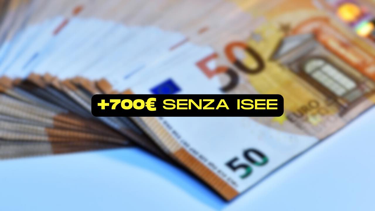 700 euro senza ISEE