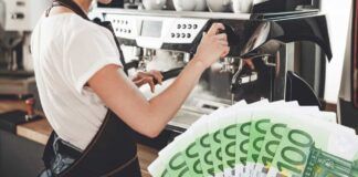 Barista guadagno