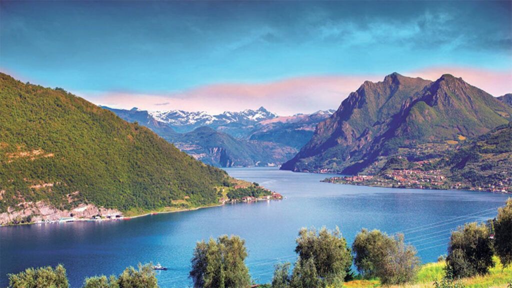 Lago d’Iseo, spettacolare specchio d’acqua