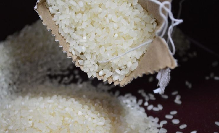 Prezzo del riso in aumento