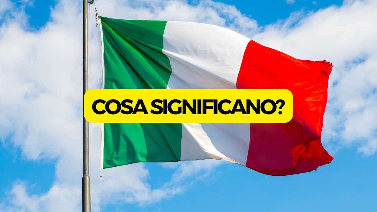 colori bandiera italiana