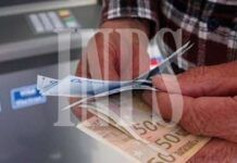 prelevare soldi della pensione