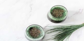 Alga spirulina