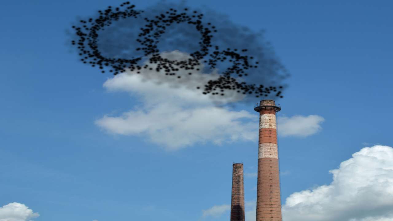 Emissione di anidrite carbonica