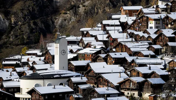 Il villaggio di Albinen