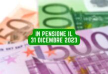 Pensione 31 dicembre