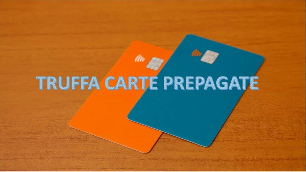 Truffa carte prepagate