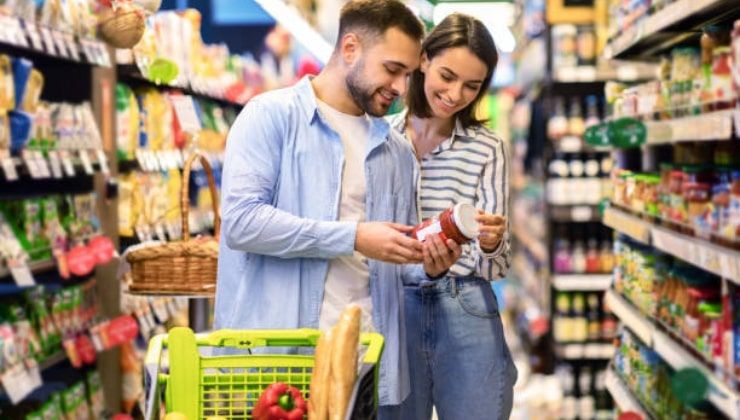 Calano i prezzi al supermercato