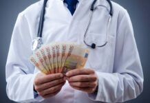 medico con euro