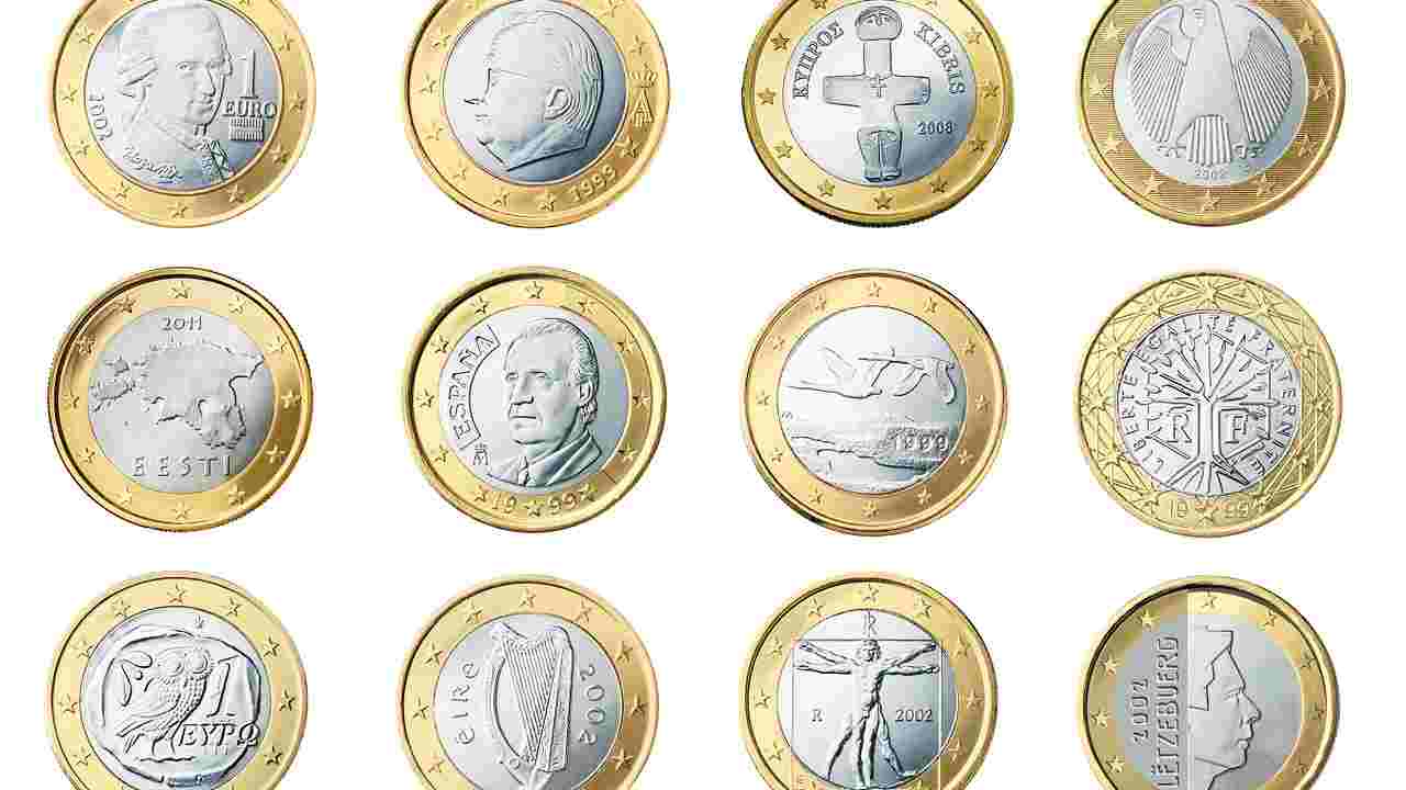 moneta da 1 euro valore