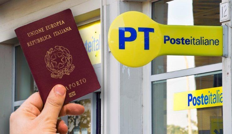 Passaporto con Poste Italiane