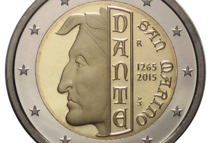 Moneta San Marino Dante Alighieri