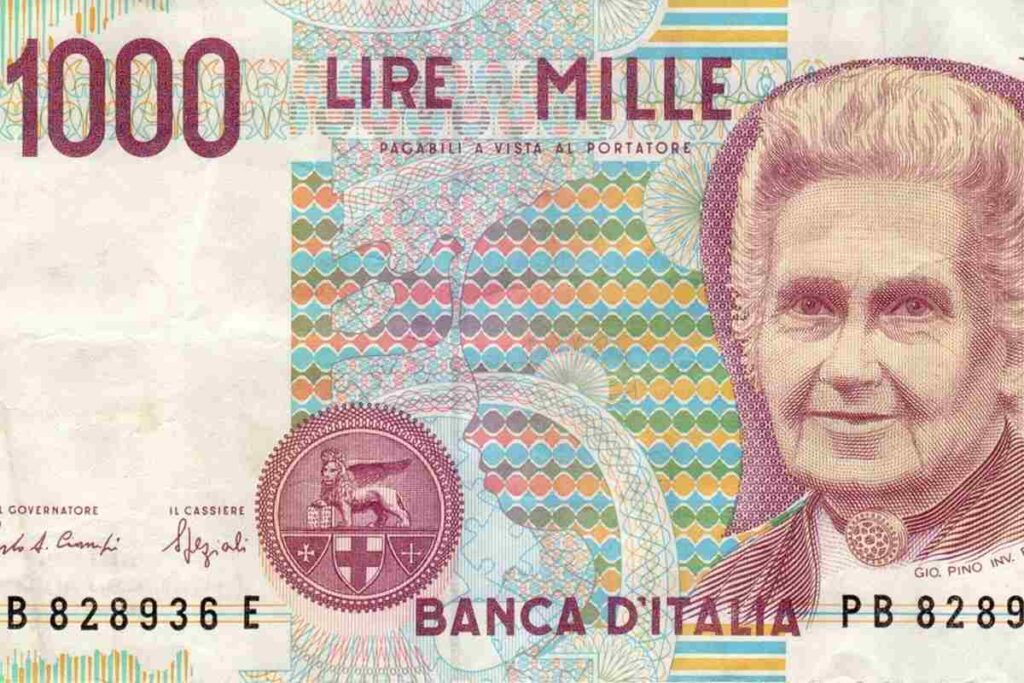 Banconota mille lire